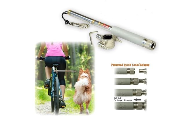 WalkyDog Plus Dog Bicycle Leash for Bike