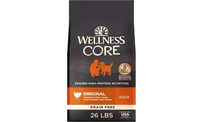 Wellness CORE Grain-Free High-Protein Dry Dog Food – Turkey & Chicken