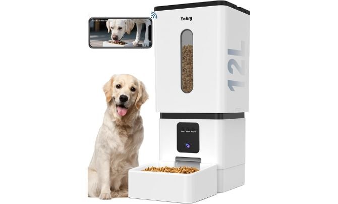Yakry Automatic Dog Feeder with Camera Review
