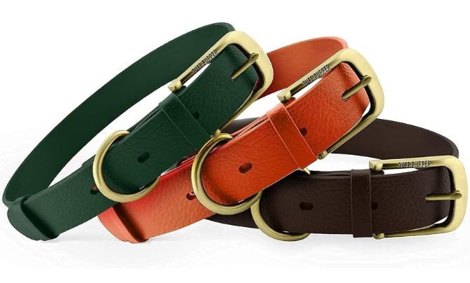 Tuff Pupper Classic Heavy Duty Dog Collar – Best Heavy-Duty Waterproof Dog Collar for Strong Dogs