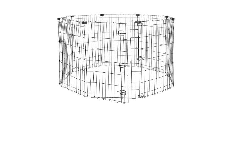 Amazon Basics Foldable Metal Pet Exercise Playpen – Best Budget Pick