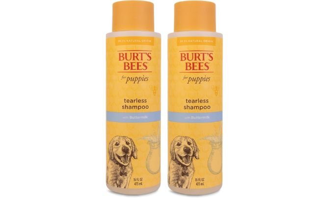 dog gromming shampoos - Burt’s Bees Natural Tearless Puppy Shampoo