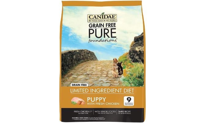 Canidae PURE Puppy Real Chicken, Lentil & Whole Egg Recipe Review