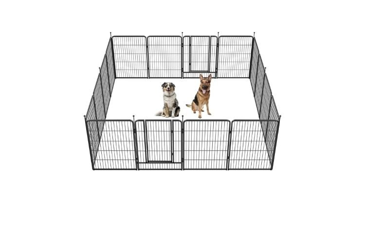 FXW Outdoor Dog Playpen – Best Heavy-Duty Expandable Metal Pen