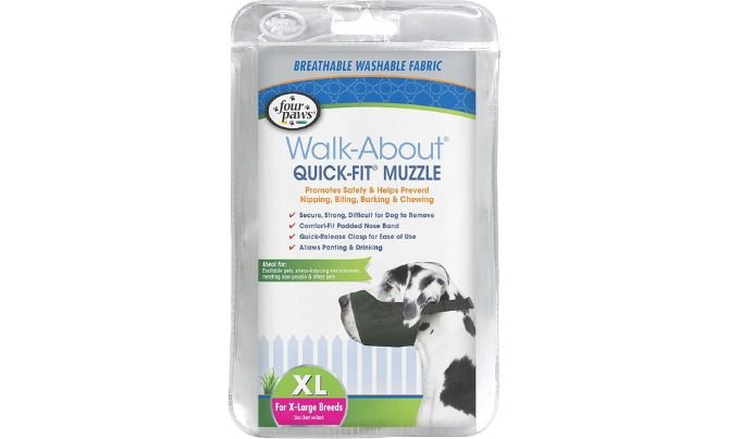 Four Paws Quick Fit Dog Muzzle Review (2026 Update) – Best Easy-On Dog Muzzle for Training & Grooming