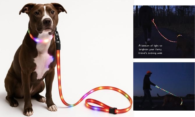 LIGHTACCENTS LED Dog Leash