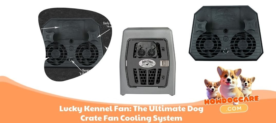 Lucky Kennel Fan The Ultimate Dog Crate Fan Cooling System Lucky Kennel Fan: The Ultimate Dog Crate Fan Cooling System