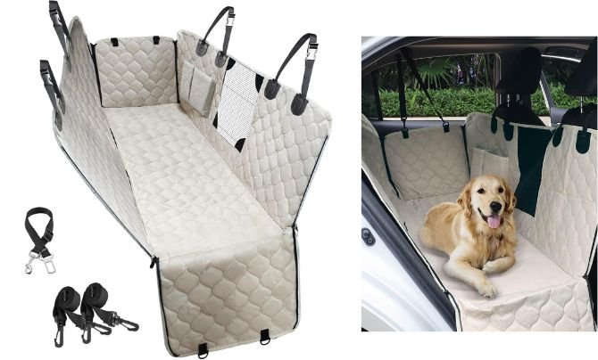 PETICON Dog Car Seat Cover with Mesh Window Review