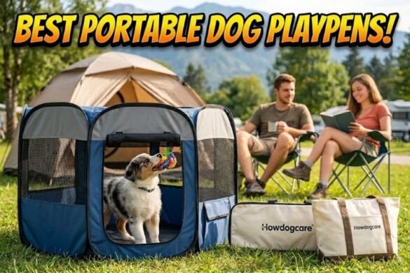 Top 10 Best Portable Dog Playpen for Camping & Indoor Reviews