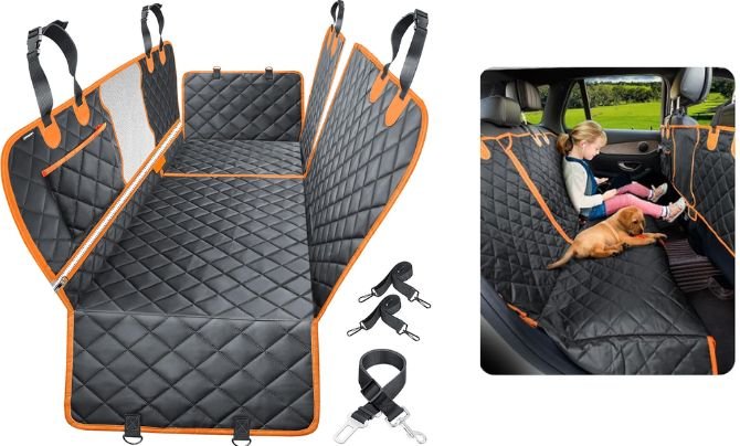 URPOWER 6-in-1 Dog Car Seat Cover Review
