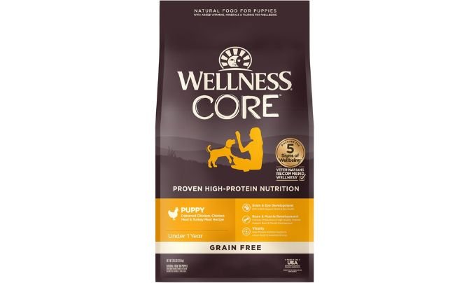 Wellness CORE Natural Grain-Free Puppy Dry Dog Food – Best Puppy Formula for Huskies