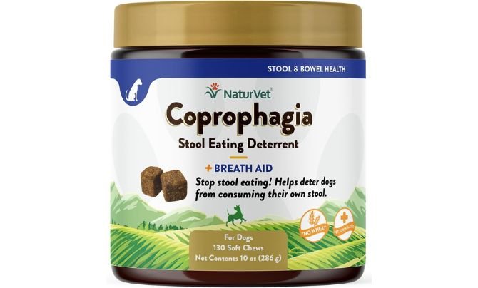 NaturVet – Coprophagia Stool Eating Deterrent