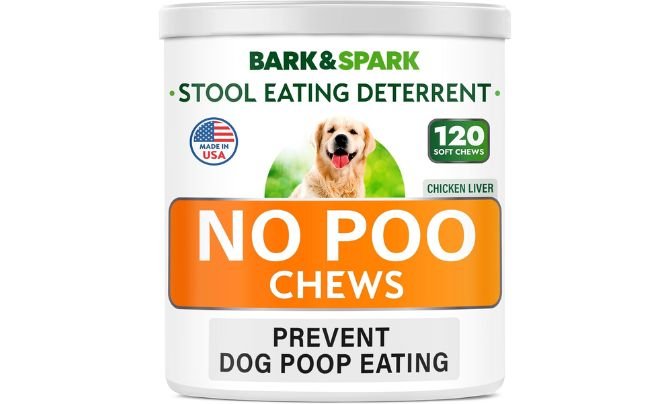 BARK&SPARK NO Poo Treats - Prevent Dog Poop Eating