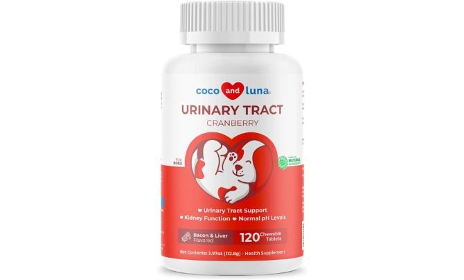 Coco and Luna Cranberry Dog Bladder Supplements