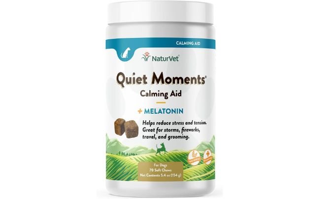 naturvet quiet moments calming aid for dogs