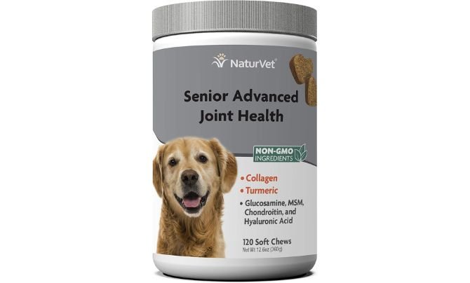 NaturVet Senior Advanced Joint Health Dog Supplement