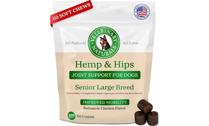 Vet Naturals Hemp & HIPS Dog Joint Supplement