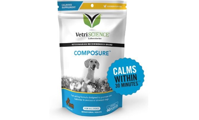 VetriScience Composure Calming Chews for Dogs