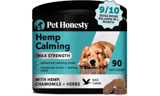 pethonesty calming hemp chews for dogs