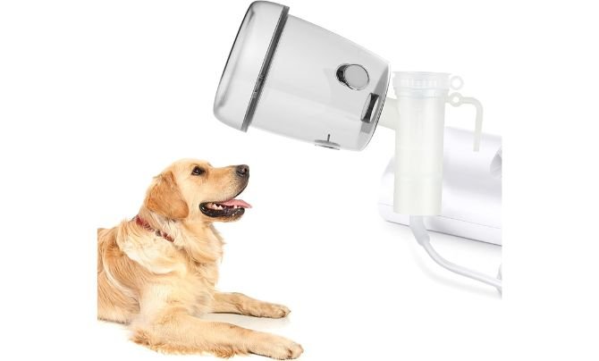 WhaleSing Canine Nebulizer Cup and Inhaler Mask for Cats and Dogs (L) – Best for Large Dogs