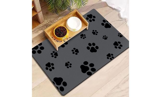 Blkjsgly Dog Food Mat – Runner-Up