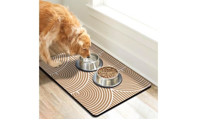 Cuslnox Dog Food Mat – Best for Floor Protection