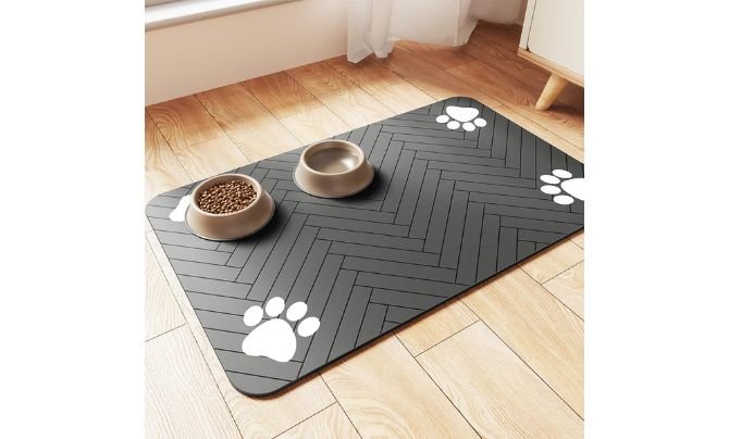 DK177 Pet Feeding Mat – Best Waterproof Backing