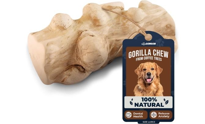 Gorilla Chew Coffee Wood – Best Natural Wood for Large Dogs
