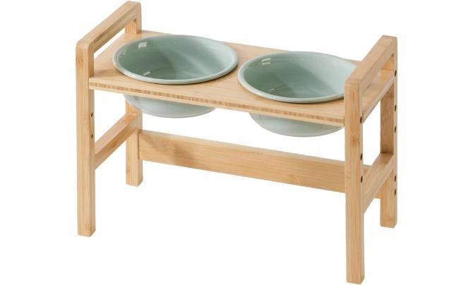 Havniva Ceramic Adjustable Raised Dog Bowls – Most Adjustable