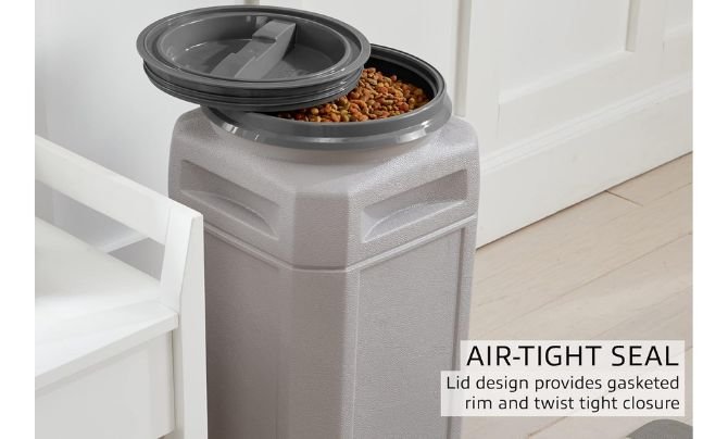 Mighty Tuff Airtight Dog Food Storage – Best High-Capacity Option