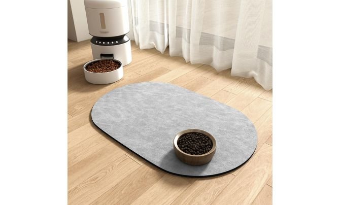 MontVoo Absorbent Dog Food Mat – Stylish Pick