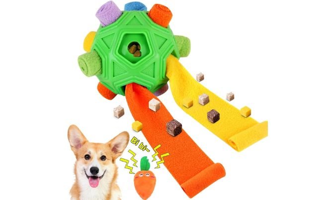 Petration Dog Snuffle Ball – Best Fabric Foraging Toy