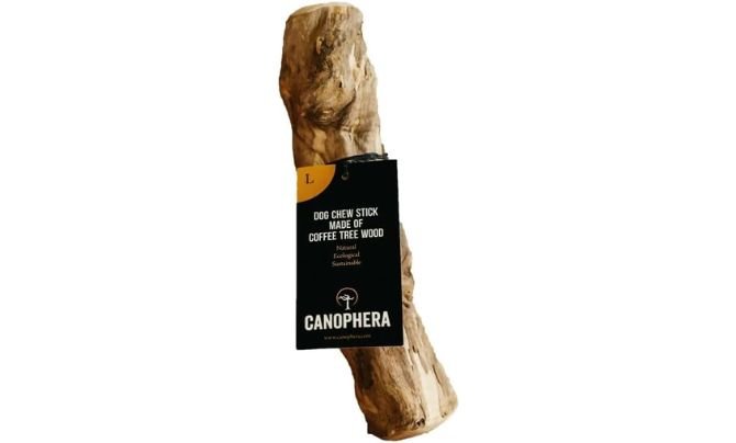 Coffee Wood Dog chew Sticks for Regular chewers - Size Large