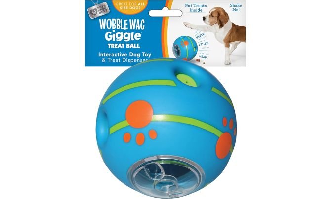Wobble Wag Giggle Treat Ball – Best Overall Pick
