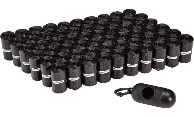 Amazon Basics Dog Waste Bags with Dispenser (900 Count)