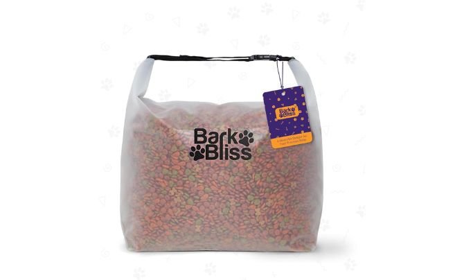 BarkBliss 80 Cups Dog Food Travel Bag