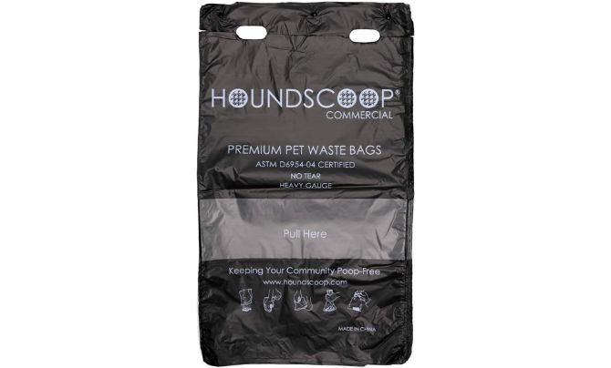 Best Pull-Strap Header – HOUNDSCOOP 800 Count Bags