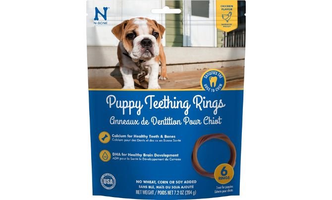 Best Value – N-Bone Puppy Teething Ring Chicken Flavor (6 Rings)