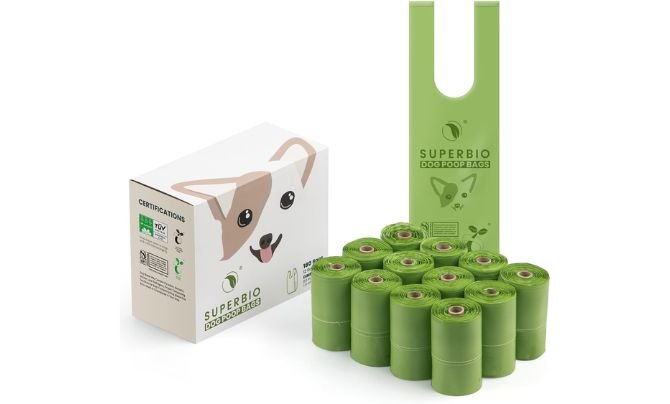 Best with Handles – SUPERBIO Handle Tie Bags (180 Count)