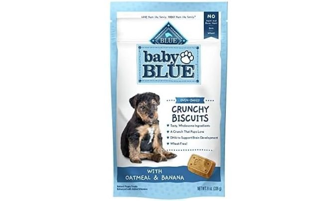 Blue Buffalo Baby Blue Crunchy Biscuits – Best for DHA-Enriched Treats