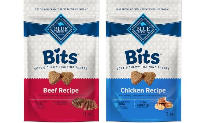 Blue Buffalo Bits Soft Dog Treats (19 oz Variety Pack) – Best Overall