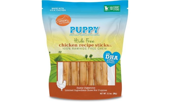 Canine Naturals Puppy Chicken and Rice Chew
