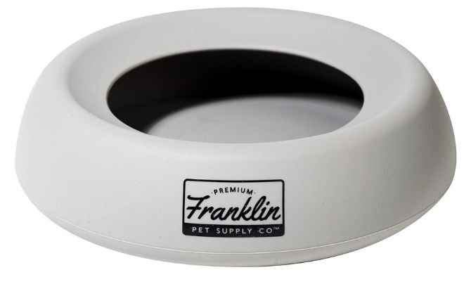 Franklin Sports Spill Proof Portable Pet Bowl – Best for Budget Travelers