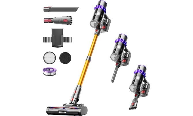 Iirios Cordless Vacuum Cleaner – High Suction Stick Vacuum for Pet Hair