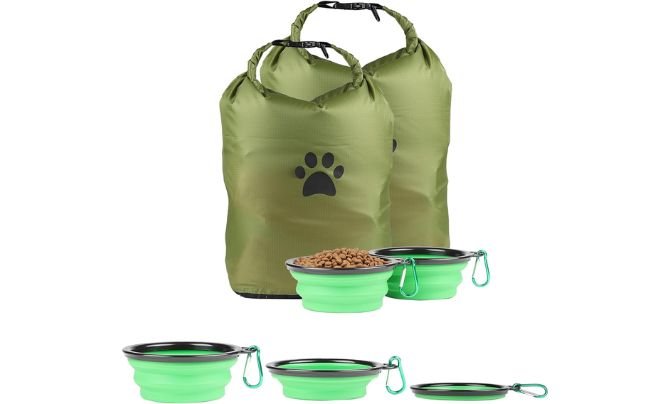 Lolytama 2-Pack Pet Food Storage Bags
