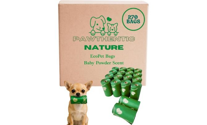 Most Sustainable – PAWTHENTIC NATURE Compostable Bags (270 Count)