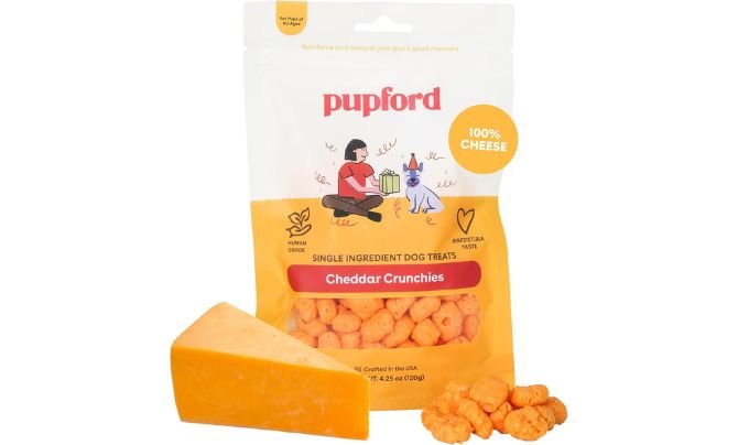 Pupford Cheese Crunchies – Best Single-Ingredient Treat