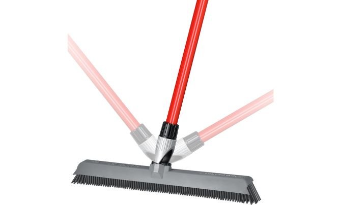 RAVMAG 2-in-1 Silicone Rubber Broom