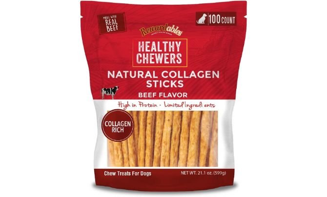 Rewardables Healthy Chewers | Collagen and Beef Sticks