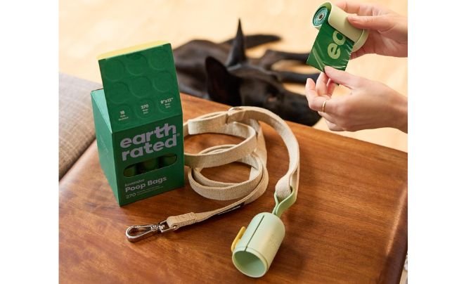 Runner-Up – Earth Rated Lavender Scented Poop Bags (270 Count)